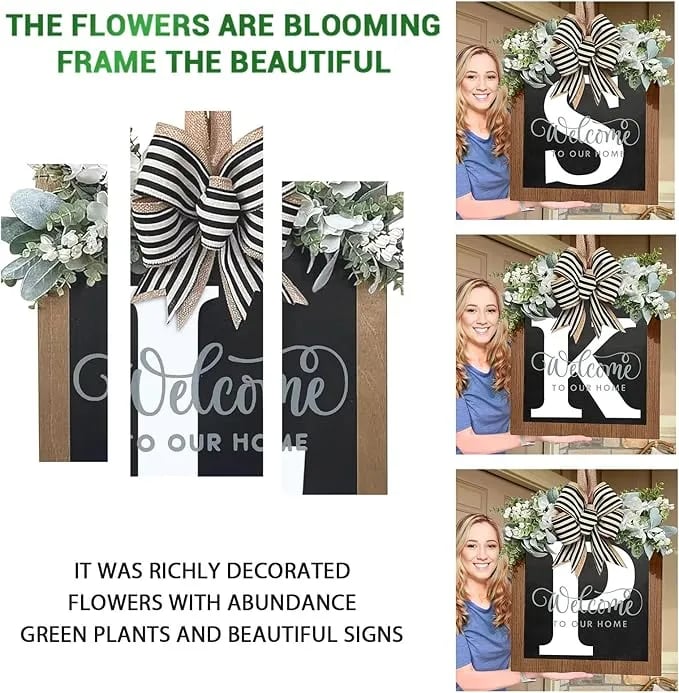 Welcome Front Door Wreath🔥40% OFF