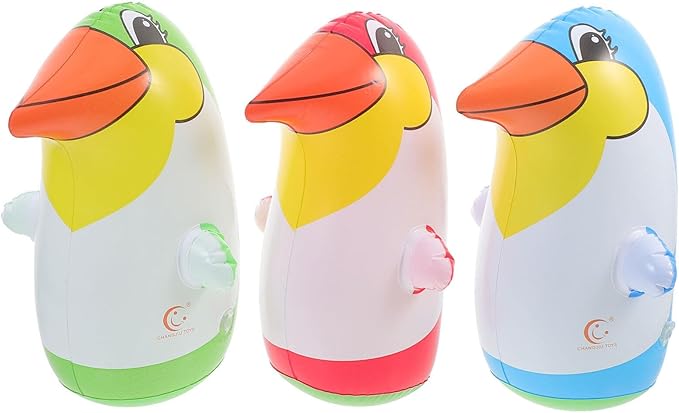 🐧3PCS Inflatable Punching Bag