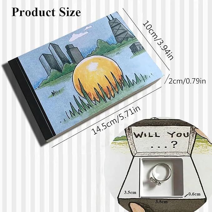 Creative Surprise Gift Box Flip Book