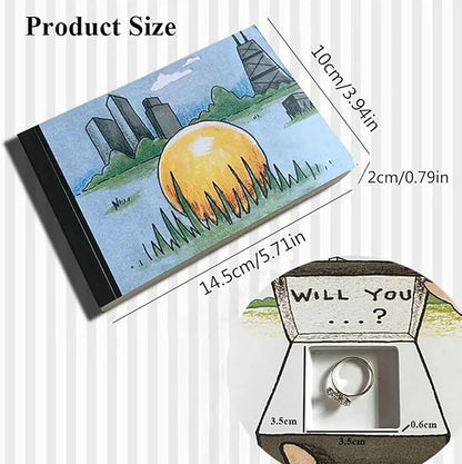 Creative Surprise Gift Box Flip Book