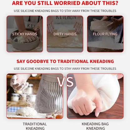 🔥Last Day 40% OFF🍞Silicone kneading bag