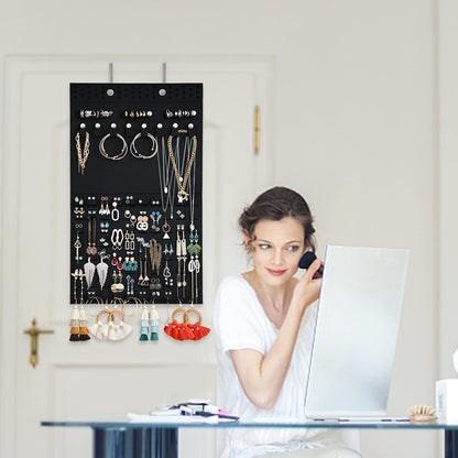 🔥 Felt Hanging Jewelry Organizer