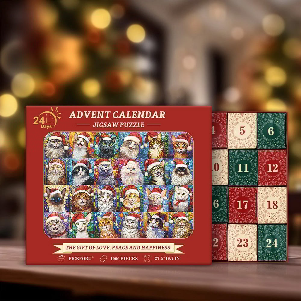Christmas Sale 49% OFF-Advent Calendar 2024 Christmas Jigsaw Puzzles