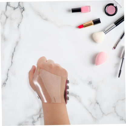 Makeup Gloves with Integrated Mixing Palette