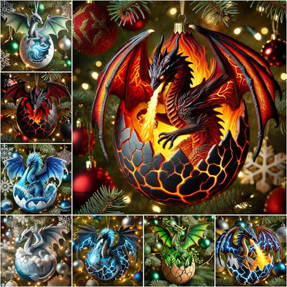 40% OFF🔥Elemental Dragon Christmas Ornament