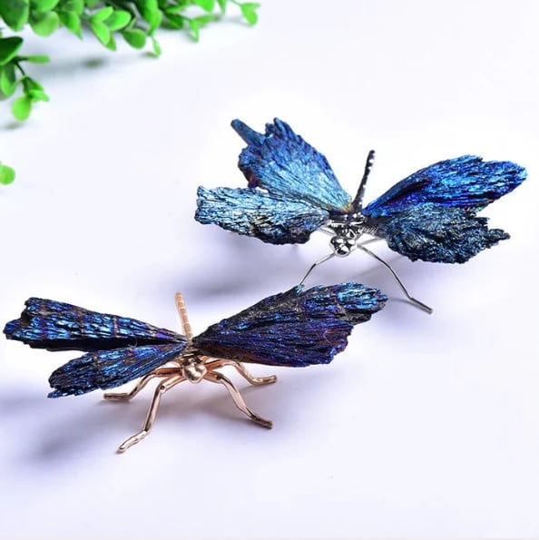💥TOURMALINE KYANITE DRAGONFLY💥🔥BIG SALE - 40% OFF🔥