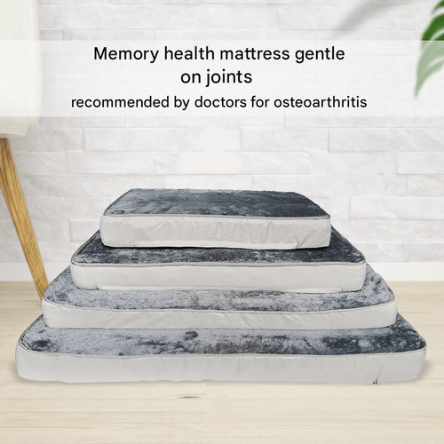 Dog Bed with Memory Foam - DreamyPup Bowlift