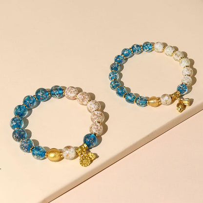 Luminous Glass Double Color Bracelet