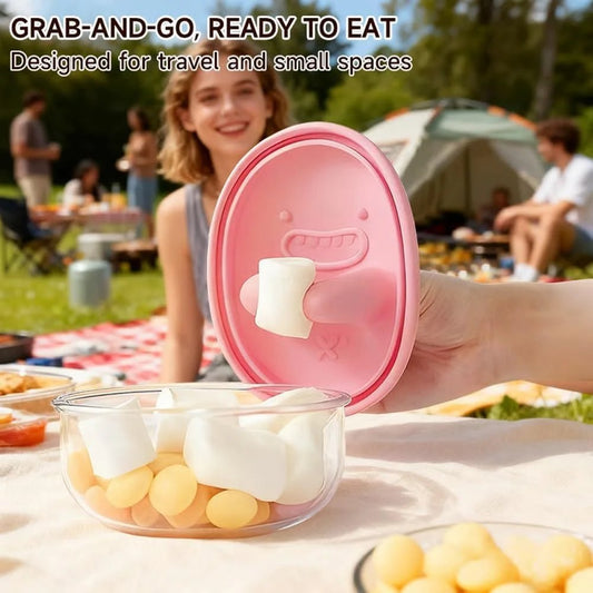 🔥2-in-1 No-Mess Snack Container