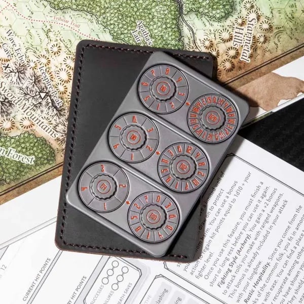 🔥Last day 40% off - Portable Metal Rotating Multi-Sided Dice