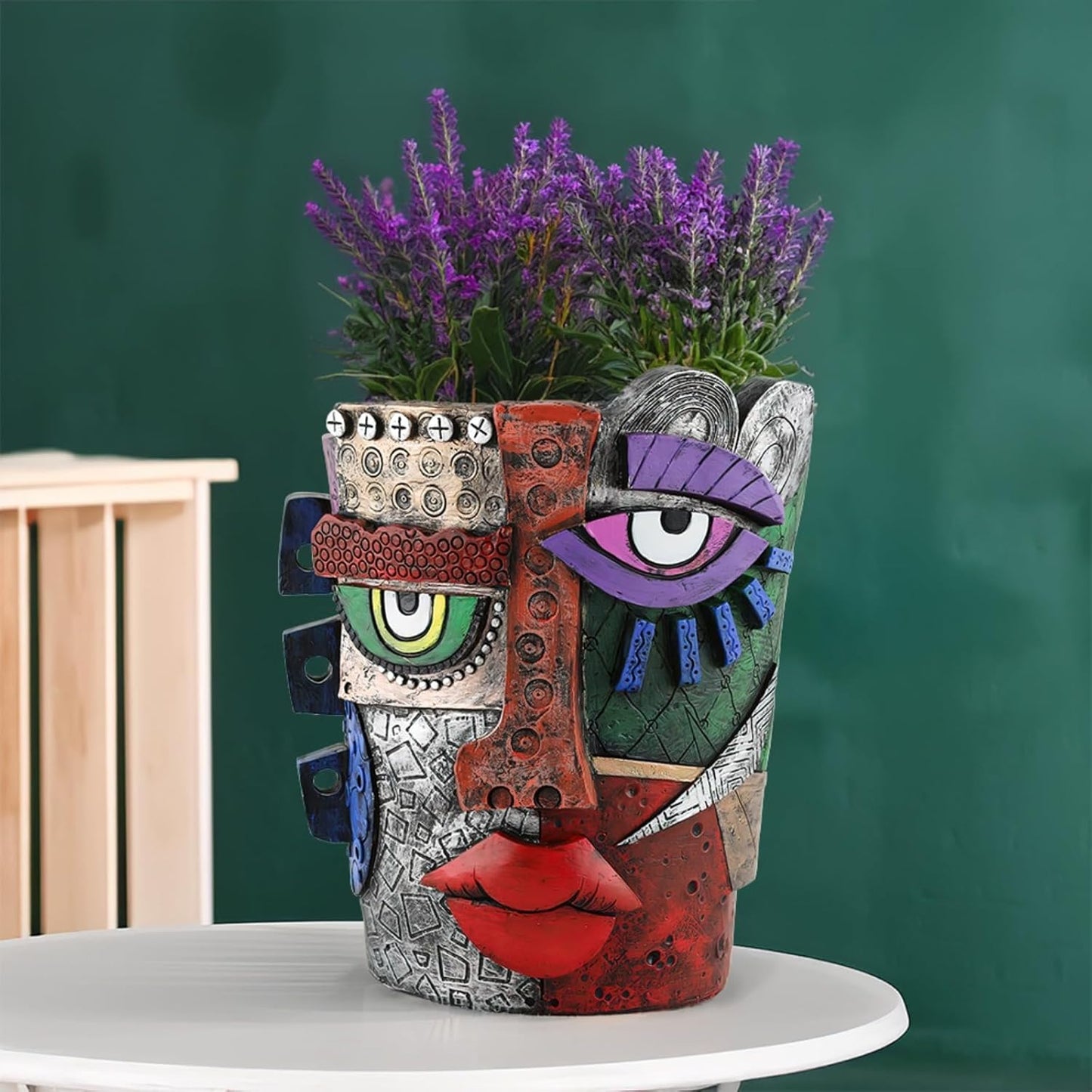 🪴Picasso Fauvism Abstract Human Face Flower Pot