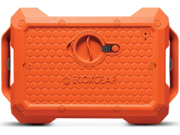 Waterproof portable Bluetooth® speaker with built-in party lights (Whitewater)