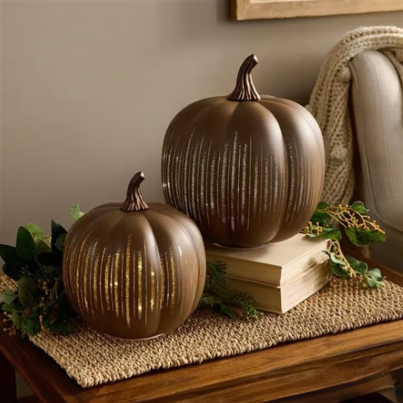 🎃Twinkle Light Pumpkins