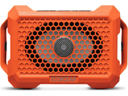 Waterproof portable Bluetooth® speaker with built-in party lights (Whitewater)