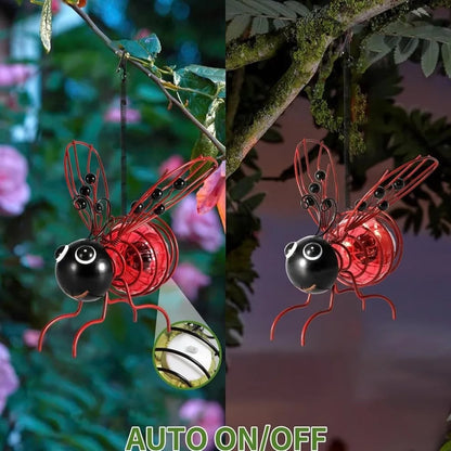 🔥Last Day 40% Off🐝Solar Hanging Insect Simulation Light