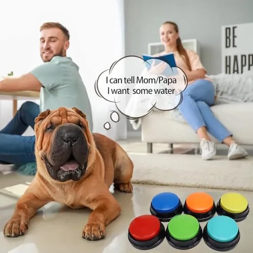 40% OFF🔥Voice Recording Button🐶Dog Buttons for Communication Pet Training Buzzer