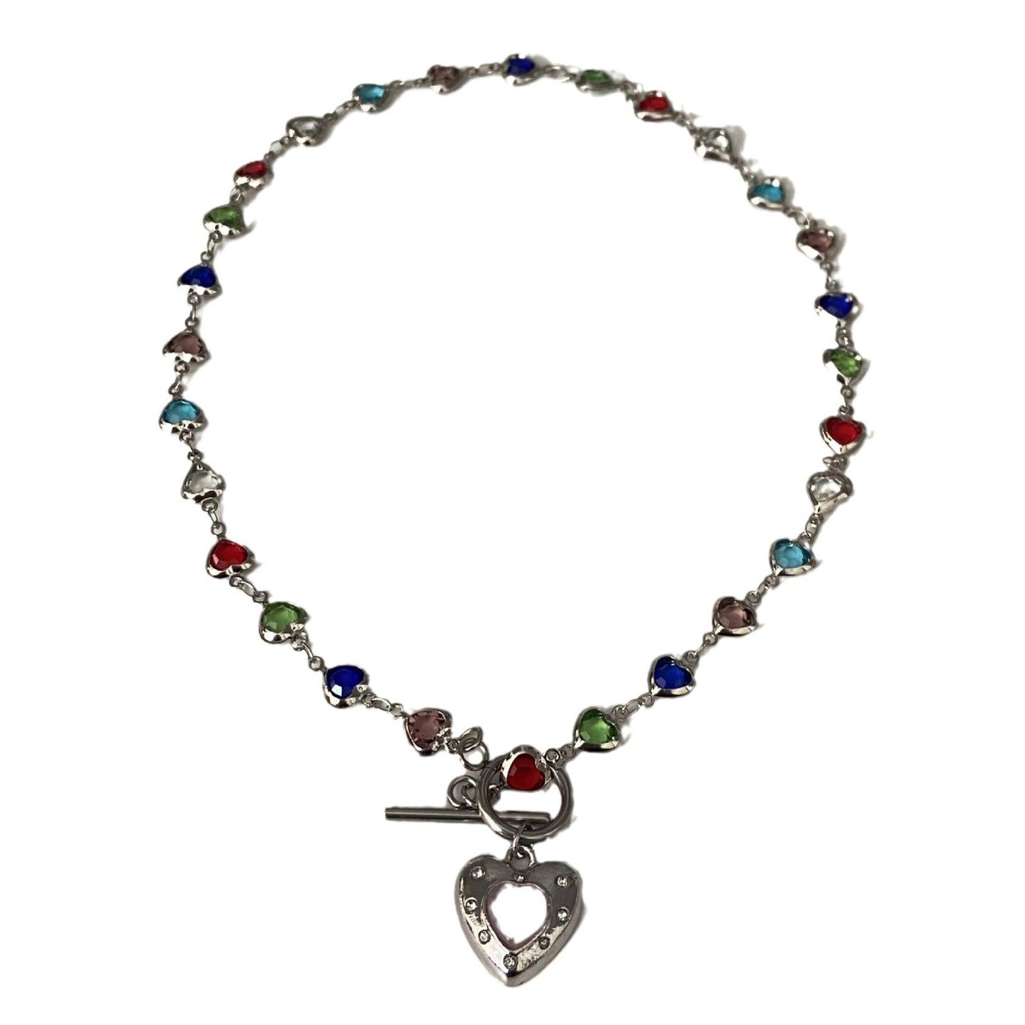 Dopamine-Inspired Color Bead Love Necklace