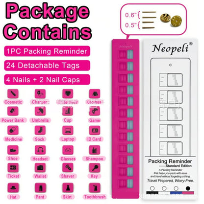 Reusable Travel Checklist