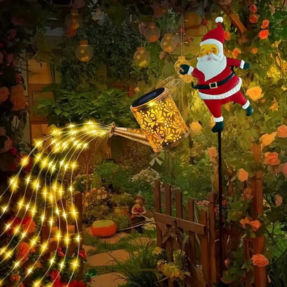 🔥Hot Sale 49% OFF🔥Solar Santa Claus Watering Can Lights