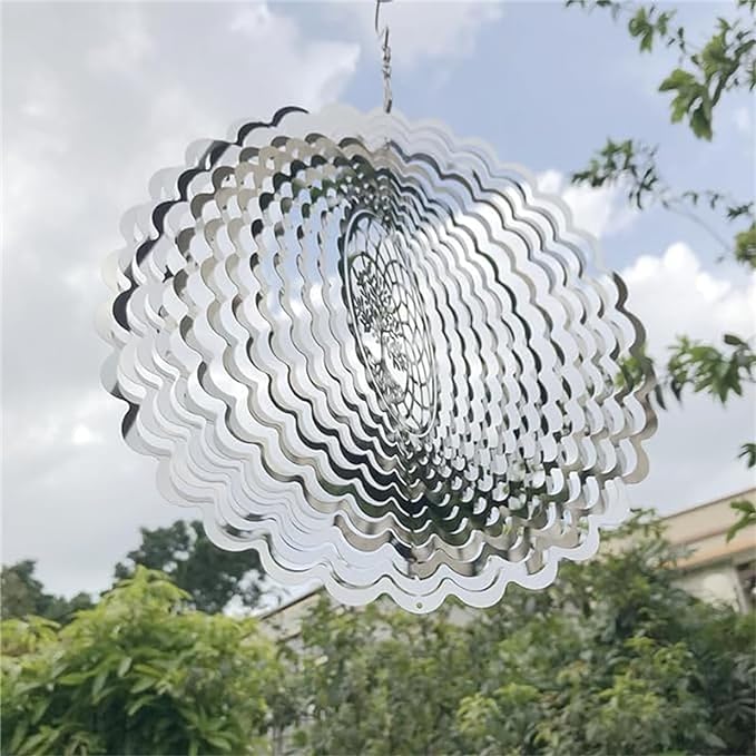 Wind Spinners Outdoor Mandala Lucky Star
