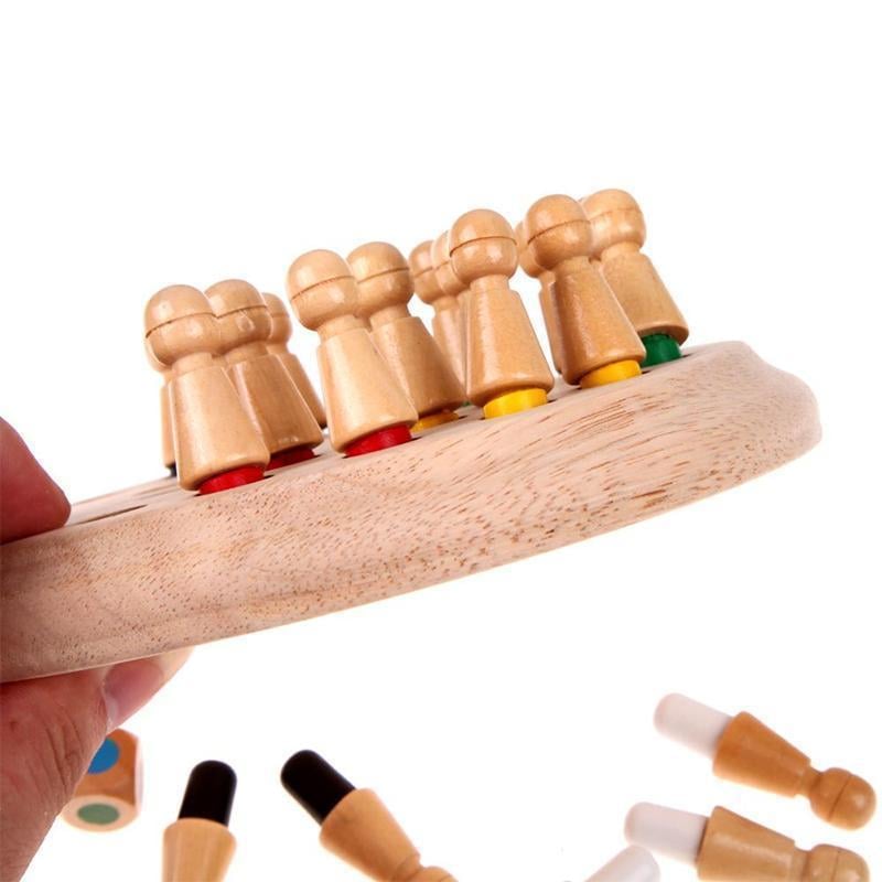 🔥HOT SALE-49% OFF🔥Color Memory Wooden Chess For Kids