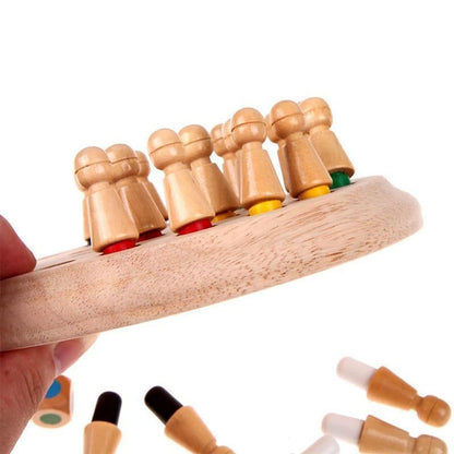 🔥HOT SALE-49% OFF🔥Color Memory Wooden Chess For Kids