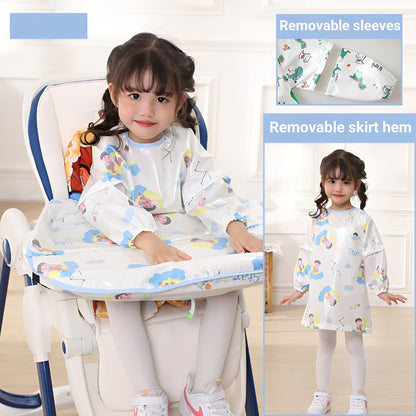 Coverall Baby Feeding Bib for Eating