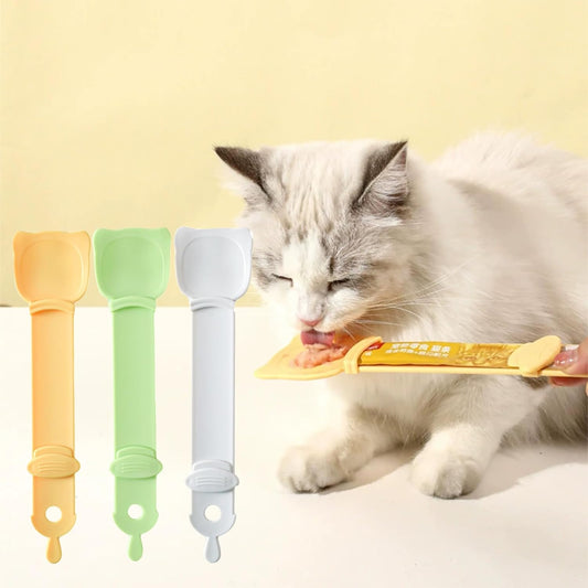 🔥Cat Claw Shaped Cat Strip Squeeze Spoon