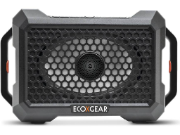 Waterproof portable Bluetooth® speaker with built-in party lights (Whitewater)