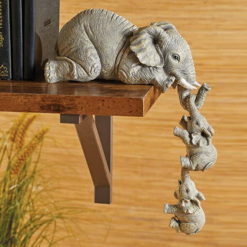 Three-piece Elephant Hanging Statue