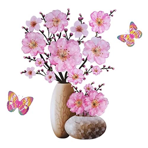 🖼️3D Three-Dimensional Simulated Vase Wall Art🌺