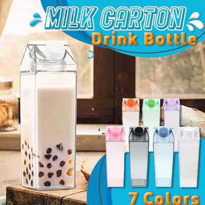 🔥LAST DAY 50% OFF-Milk Carton Drink Bottle