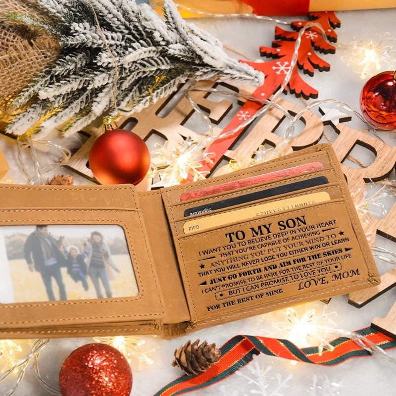 👪👪The gift that beats time - Premium leather card holder