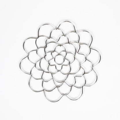 🌸Stainless Steel Floral Grid Organizer♻️