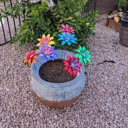 🍀Spring Metal Garden Sunflower