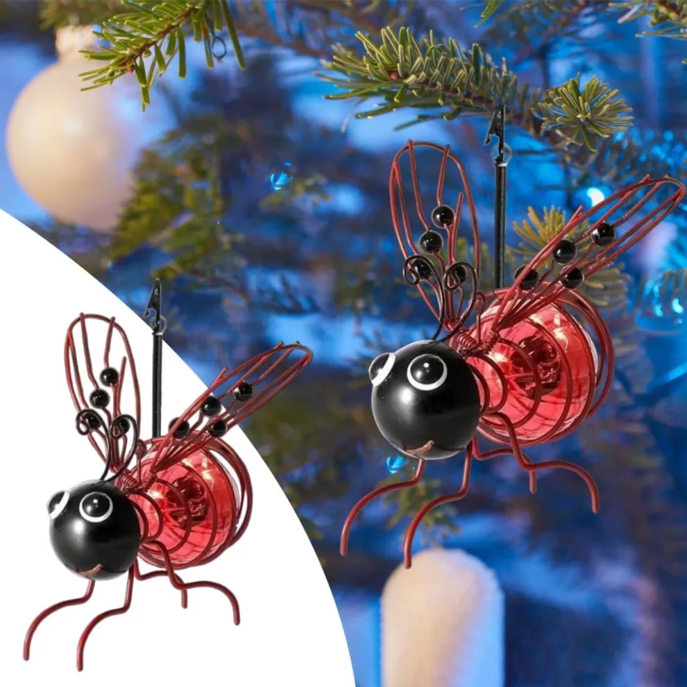 🔥Last Day 40% Off🐝Solar Hanging Insect Simulation Light