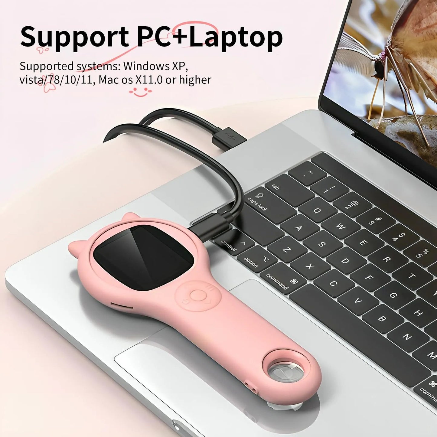 40% OFF🔥Microscope For Kids - Portable Handheld Magnifying Glass For Kids