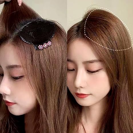 Black Puff Hair Head Cushion Hair Volume Clips