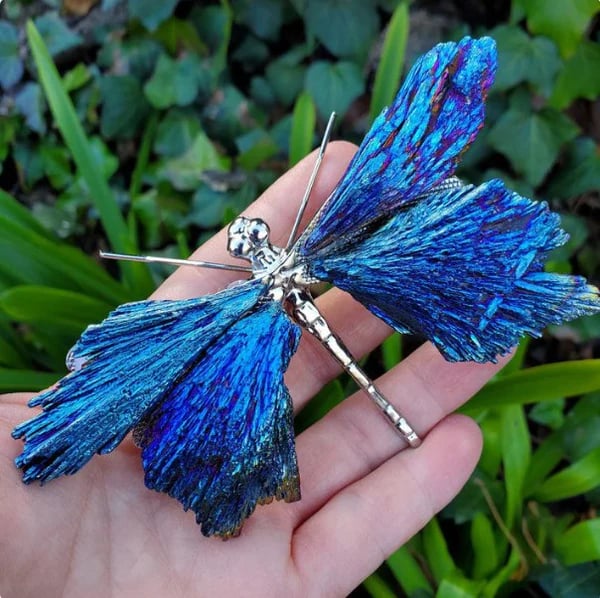 💥TOURMALINE KYANITE DRAGONFLY💥🔥BIG SALE - 40% OFF🔥