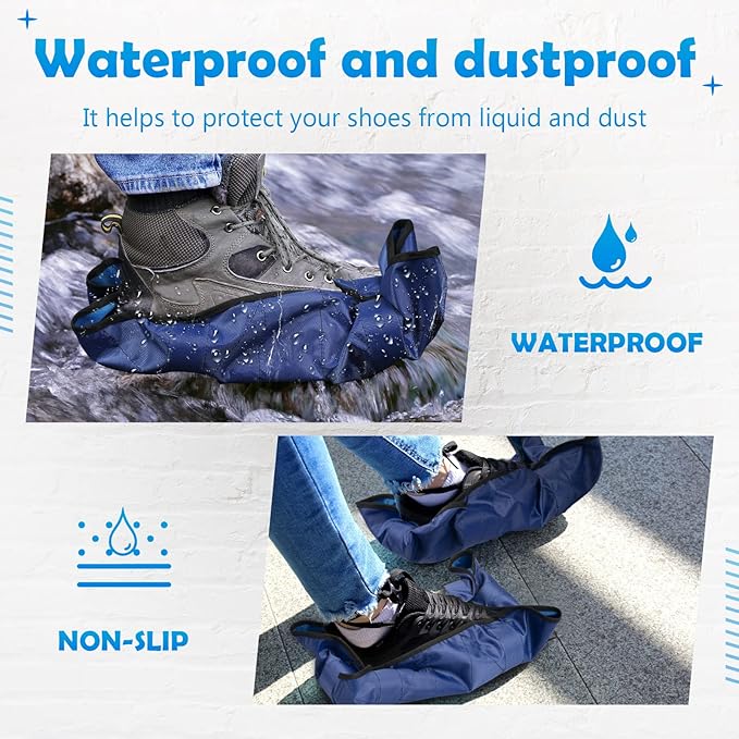 Reusable Shoe Cover One Step Hand Free Sock Shoe Covers