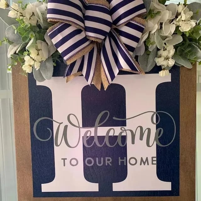 Welcome Front Door Wreath🔥40% OFF