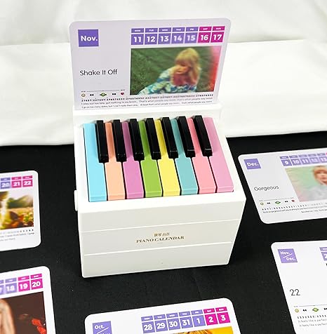 🎹2024 Playable Piano Desk Calendar🎁