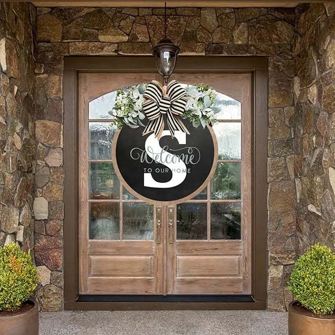 Welcome Front Door Wreath🔥40% OFF